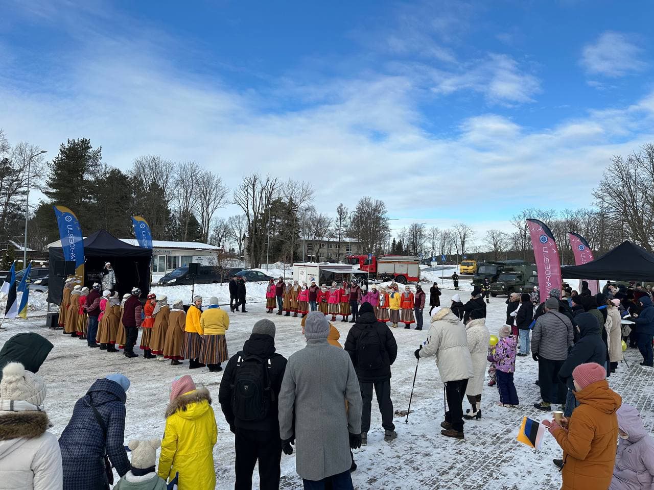 Narva-Jõesuu celebrated Estonian Independence Day