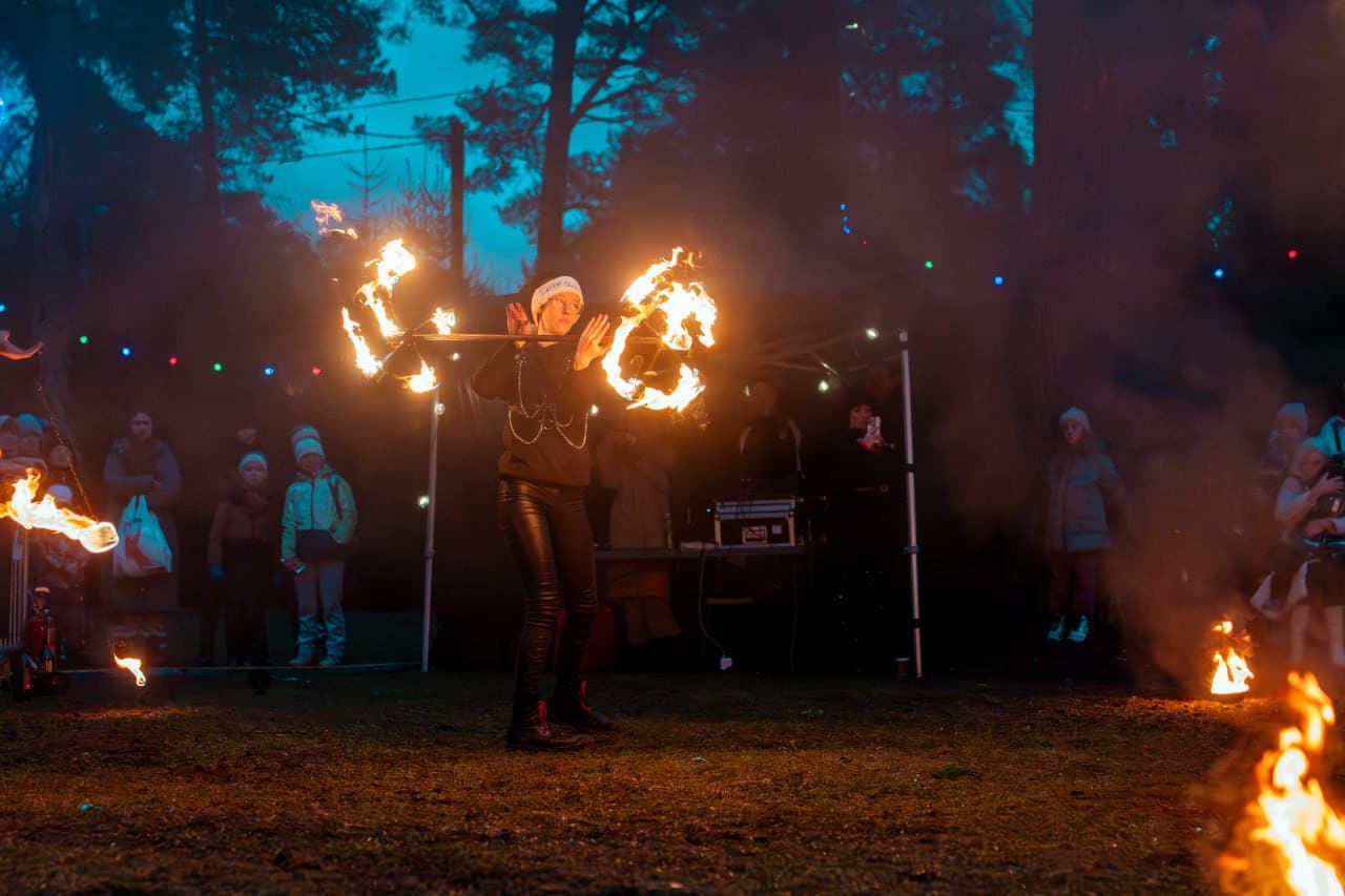 Narva-Jõesuu Christmas celebration filled Hele Park with festive lights - 13