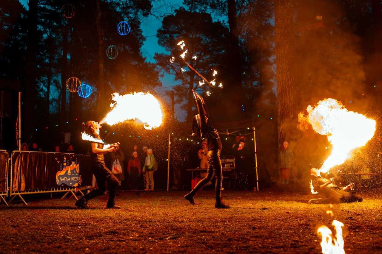 Narva-Jõesuu Christmas celebration filled Hele Park with festive lights - 50