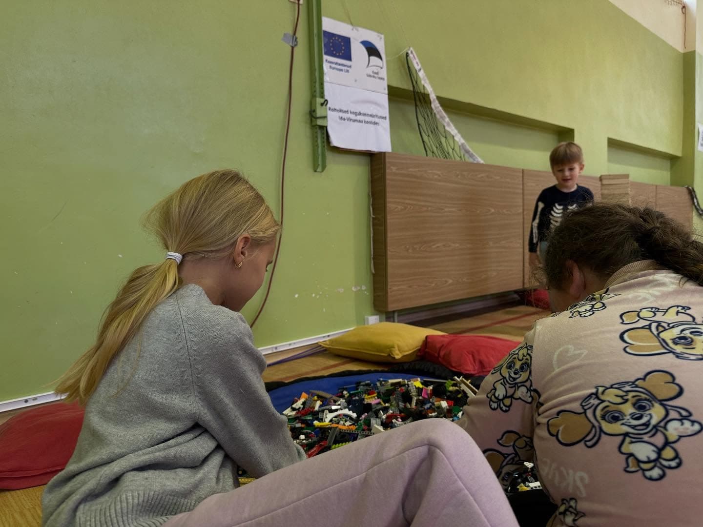 В школе Нарва-Йыэсуу прошёл тёплый осенний семейный день - 7