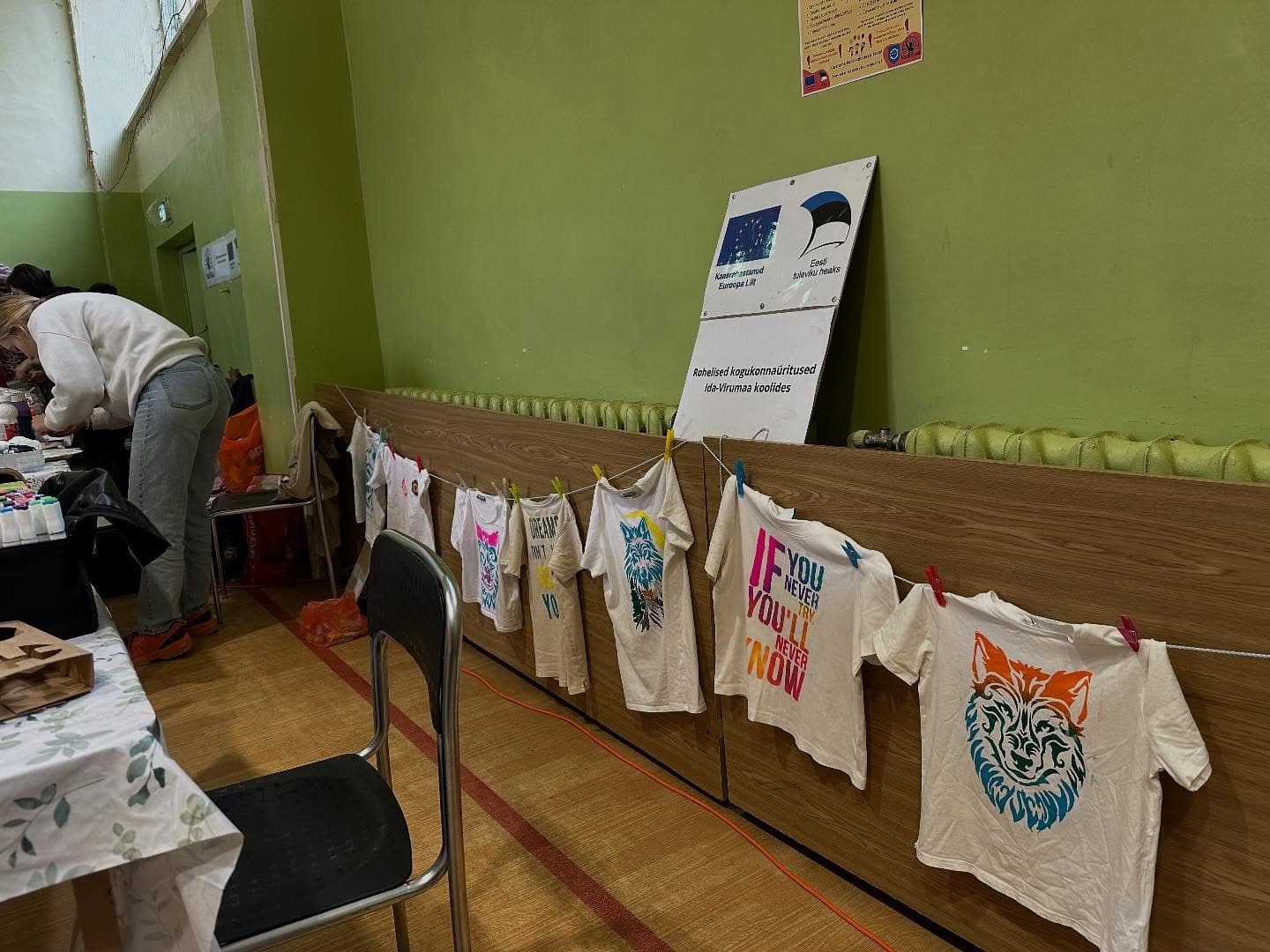 В школе Нарва-Йыэсуу прошёл тёплый осенний семейный день - 12