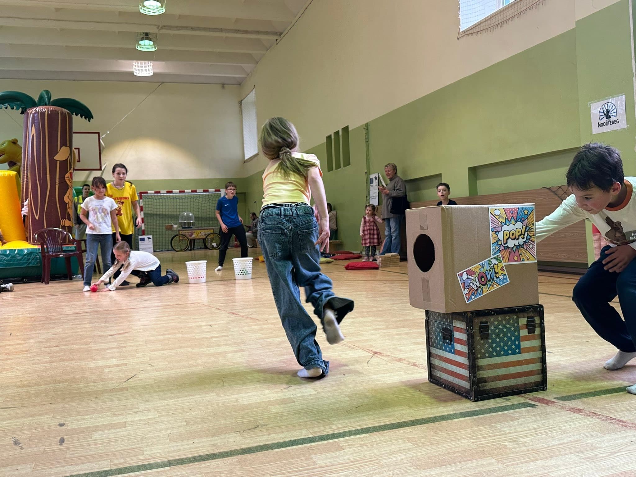 В школе Нарва-Йыэсуу прошёл тёплый осенний семейный день - 42