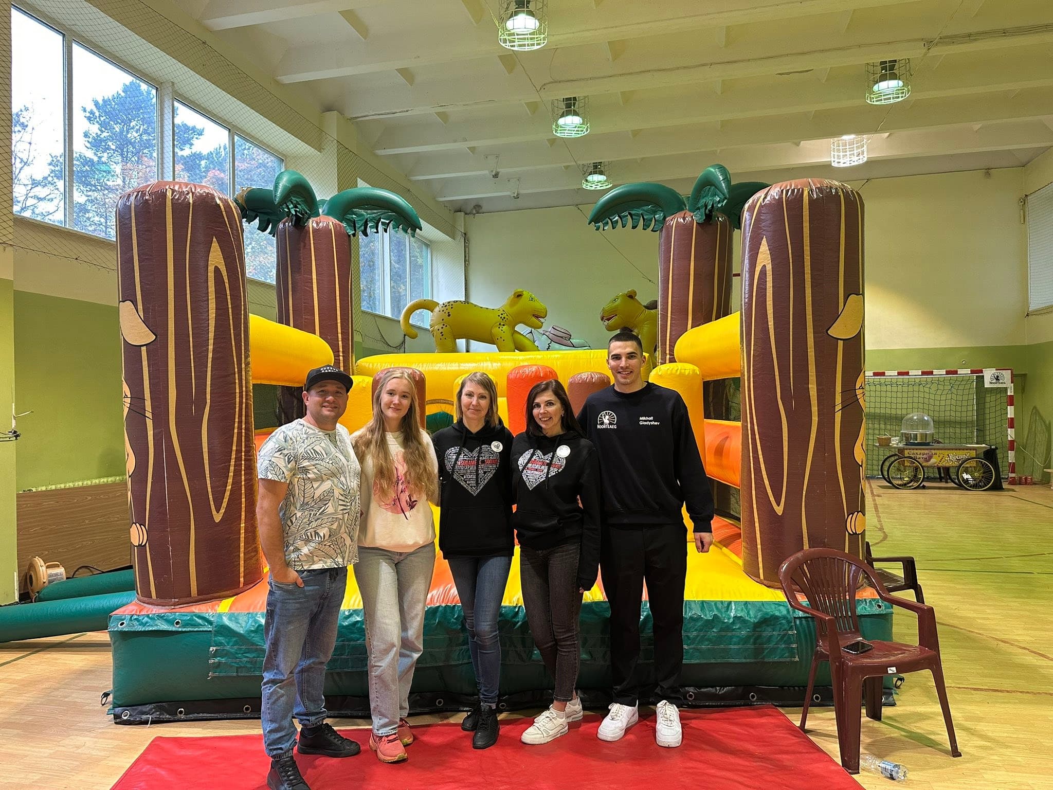 В школе Нарва-Йыэсуу прошёл тёплый осенний семейный день - 44