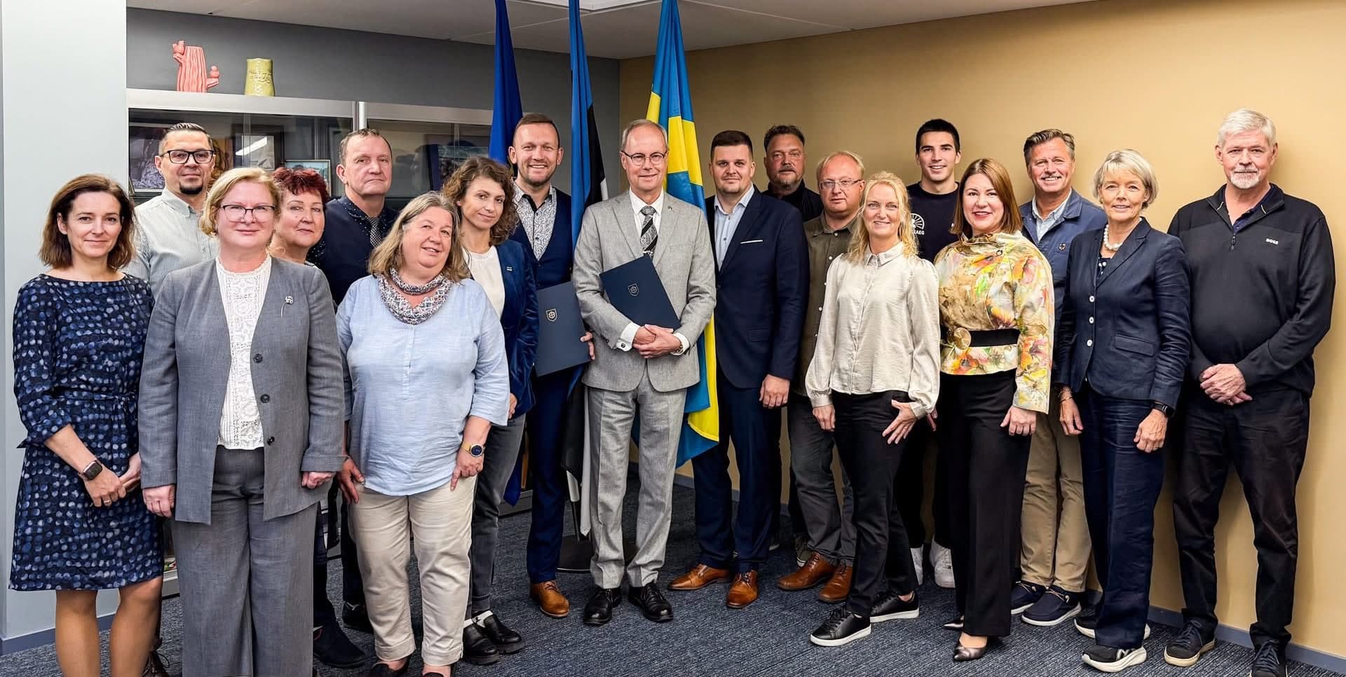 Narva-Jõesuu ja Karlskrona arutasid noortevahetuse võimalusi