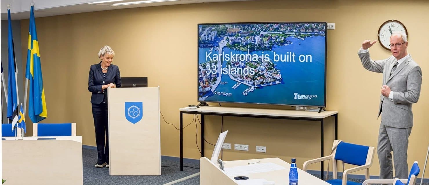 Narva-Jõesuu and Karlskrona discussed youth cooperation - 4