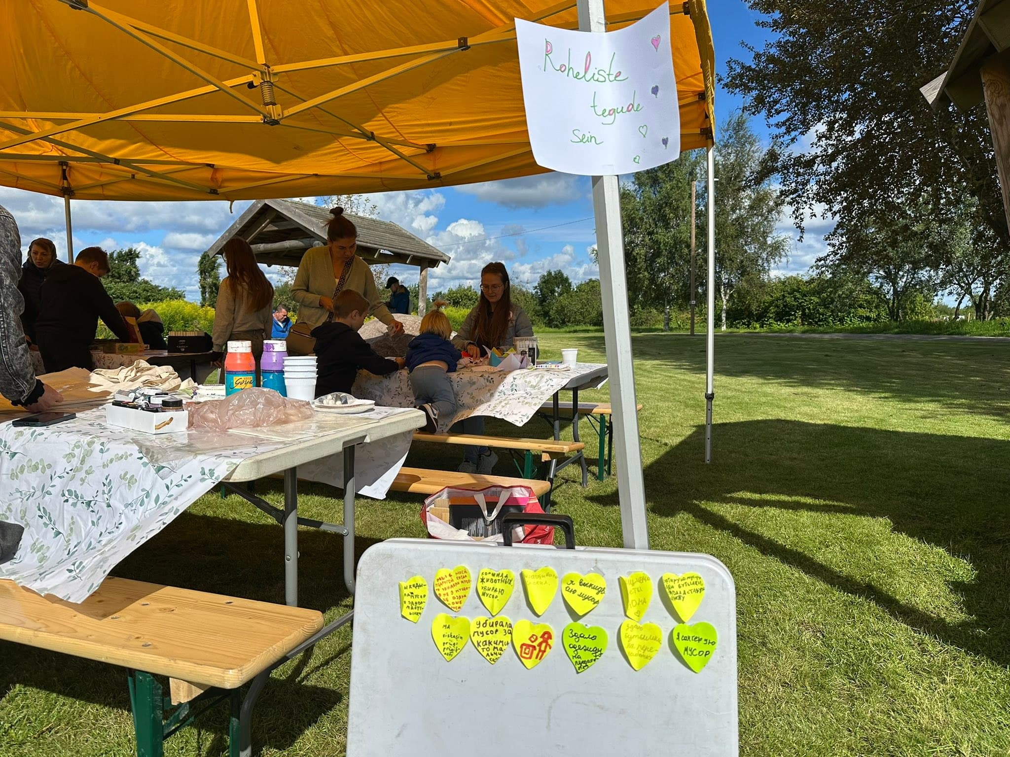 Sinimäe hosted an environmental and creative day for children and families - 15