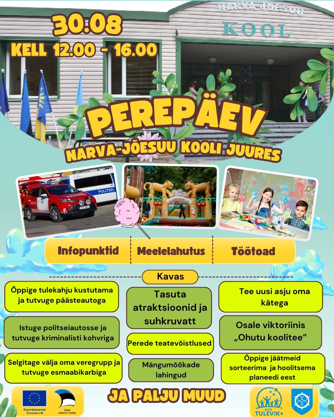 Perepäev Narva-Jõesuu kooli juures