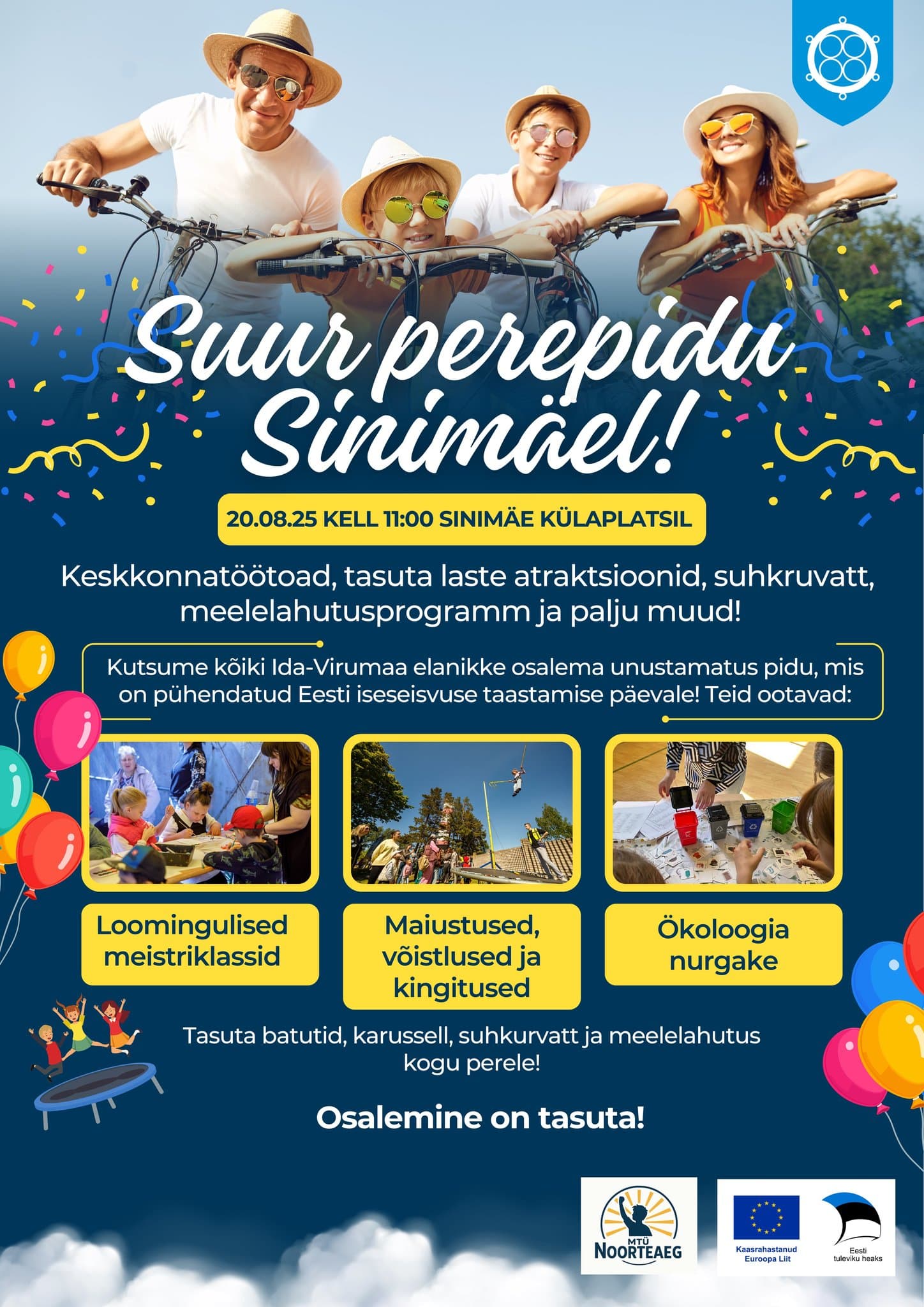 Restoration of Independence Day celebration in Sinimäe